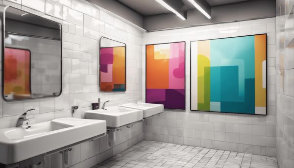 Assurez des toilettes propres grâce à nos affiches personnalisées