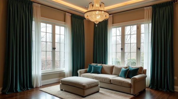 Des rideaux sur mesure pour un intérieur unique et personnalisé