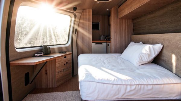 Les avantages d'un lit peigne modulable pour transformer votre van