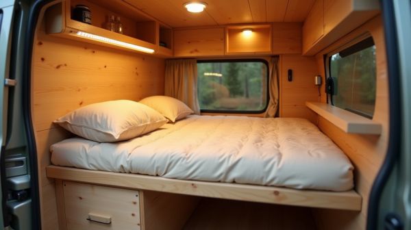 Transformer votre van avec un lit peigne modulable