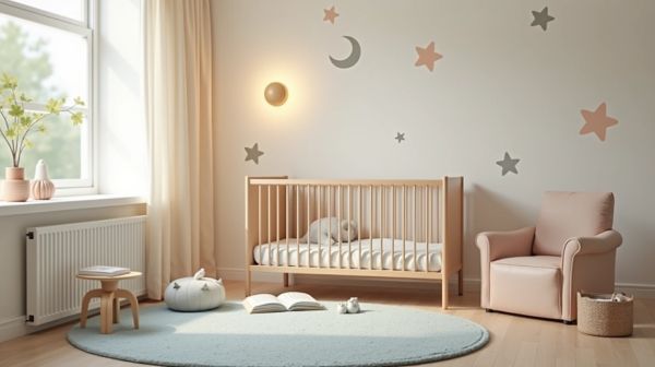 Veilleuse murale bébé : une lumière douce pour apaiser les nuits